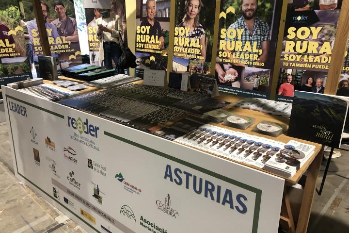 Gran acogida del stand de la Red Asturiana de Desarrollo Rural en AGROPEC Gran acogida del stand de la Red Asturiana de Desarrollo Rural en AGROPEC