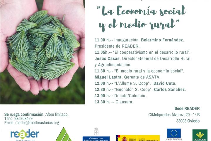 La Red asturiana celebra hoy una Jornada sobre Economía Social y Medio Rural La Red asturiana celebra hoy una Jornada sobre Economía Social y Medio Rural