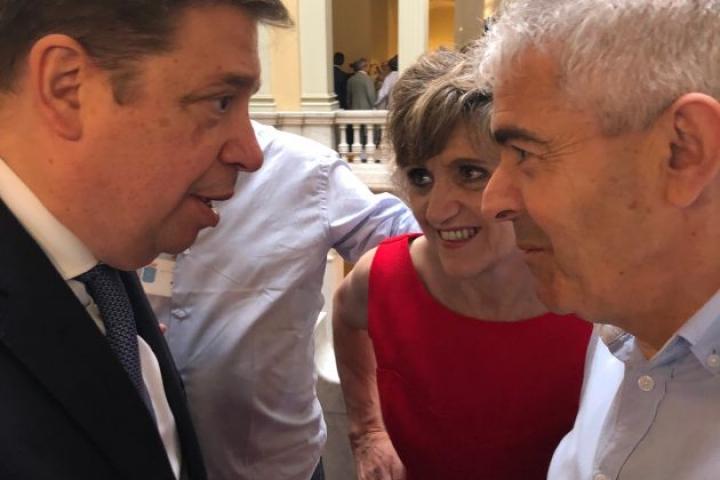 El ministro de Agricultura de España se muestra expectante ante el ERP2019 El ministro de Agricultura de España se muestra expectante ante el ERP2019