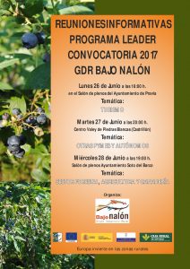 Cartel reuniones sectoriales 2017-001